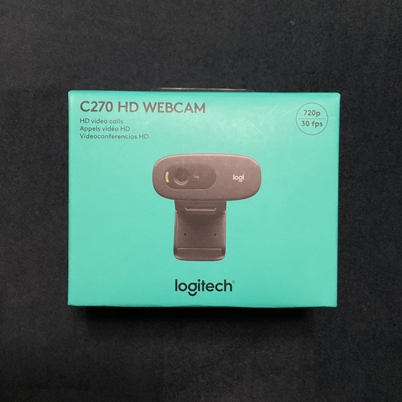 Logitech C270 HD Webcam - Picture 1 of 5
